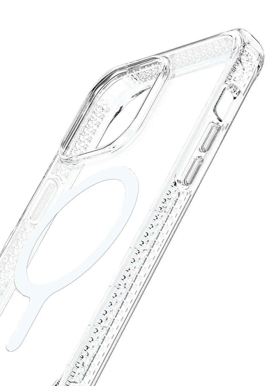 Itskins Supreme Clear iPhone 14 Pro Magsafe Case - Transparent - Tashqila Itskins Supreme Clear iPhone 14 Pro Magsafe Case - Transparent - Tashqila
